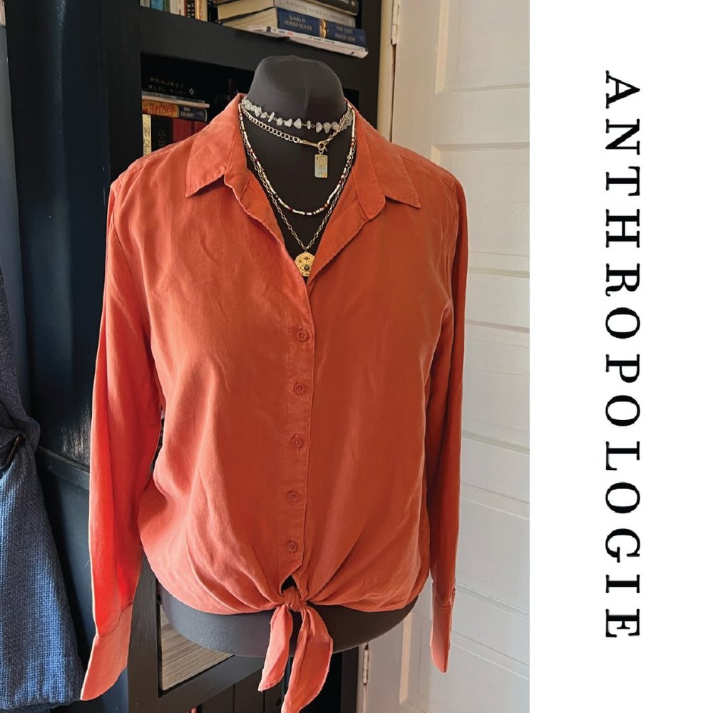 3 for $20 Sale: Pilcro Soft Coral Buttondown Shirt - L